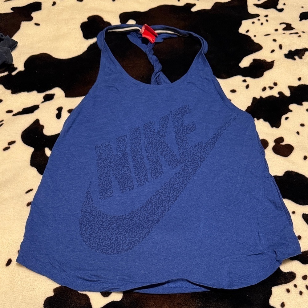 Nike Women's Blue Tank Top